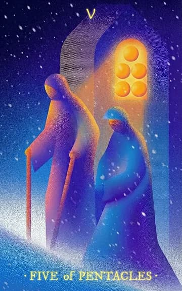 Five of Pentacles