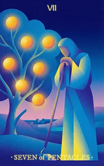Seven of Pentacles